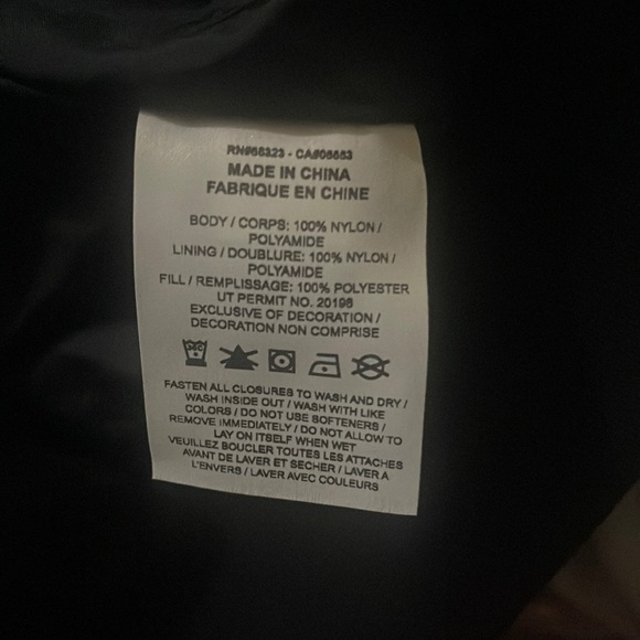 Jordan - WMNS Jordan Flight Renegade bomber Jacket in BLACK/GYM RED/WHITE size L - Picture 8 of 8